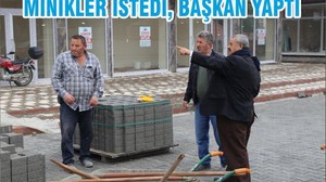 MİNİKLER İSTEDİ, BAŞKAN YAPTI