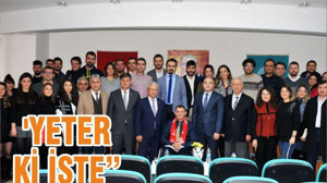 'YETER Kİ İSTE”