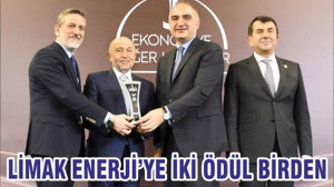 LİMAK ENERJİ’YE İKİ ÖDÜL BİRDEN