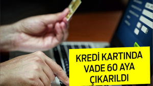 Kredi kartı borçları kredisinde vade 60 aya çıkarıldı