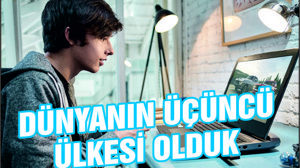 OYUN BAŞINDA EN ÇOK ZAMAN GEÇİREN ÜÇÜNCÜ ÜLKEYİZ