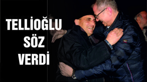 TELLİOĞLU ŞAMLI'DA KÖYLÜYE SÖZ VERDİ
