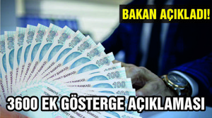3600 EK GÖSTERGE BEKLEYENLER MÜJDE!