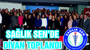 Sağlık Sen divanını topladı