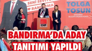 CHP’den Bandırma’da Aday Tanıtımı
