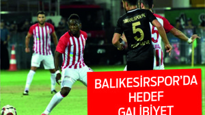 Balıkesirspor’da Hedef Galibiyet