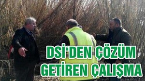 DSİ‘DEN ÇÖZÜM GETİREN ÇALIŞMA