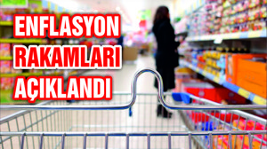 Enflasyon rakamları açıklandı