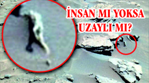 UZAYDA BİR İNSAN MI YOKSA UZAYLI MI?