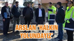 ARSLAN ‘HALKIN YOLUNDAYIZ’