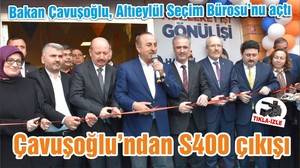 Çavuşoğlu’ndan S400 çıkışı