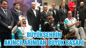 BÜYÜKŞEHRİN AKINCILARINDAN BÜYÜK BAŞARI