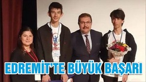 EDREMİT’TE BÜYÜK BAŞARI