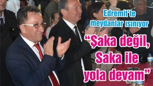 “Şaka değil, Saka ile yola devam”