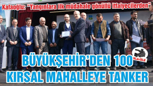 Kafaoğlu: “Yangınlara ilk müdahale gönüllü itfaiyecilerden”
