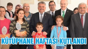 KÜTÜPHANE HAFTASI KUTLANDI