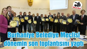 Burhaniye Belediye Meclisi dönemin son toplantısını yaptı