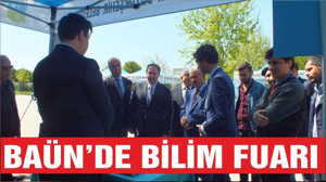BAÜN’DE BİLİM FUARI
