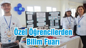 Özel Öğrencilerden Bilim Fuarı