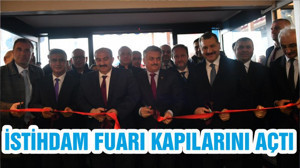 İSTİHDAM FUARI KAPILARINI AÇTI