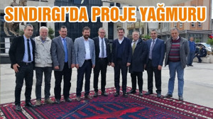 SINDIRGI’DA PROJE YAĞMURU