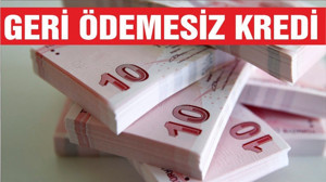 12 ay geri ödemesiz 500 bin TL kredi verilecek