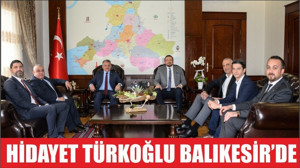HİDAYET TÜRKOĞLU BALIKESİR'DE
