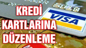 Kredi kartı taksit süreleri ve asgari ödeme limitine düzenleme