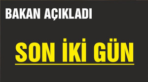 SON İKİ GÜN