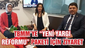 TBMM’ye ‘Yeni Yargı Reformu Paketi’ için ziyaret