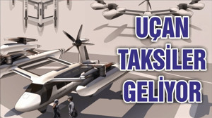 UÇAN TAKSİLER GELİYOR
