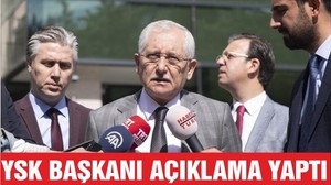 YSK Başkanı Güven Resmi Sonuçları Açıkladı