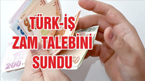 Türk-İş 2019 zam talebini bakana sundu