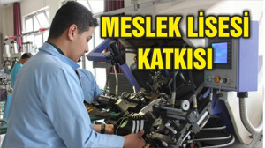 Meslek liselerinden ekonomiye 128 milyon lira katkı