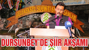 DURSUNBEY’DE ŞİİR AKŞAMI
