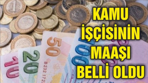 Kamu işçisinin alacağı zam belli oldu
