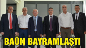 BAÜN’DE BAYRAMLAŞMA TÖRENİ