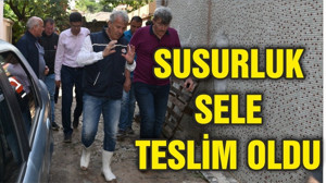 SUSURLUK SELE TESLİM OLDU