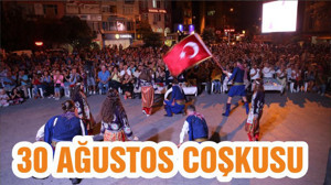 30 AĞUSTOS BURHANİYE’DE COŞKUYLA KUTLANDI