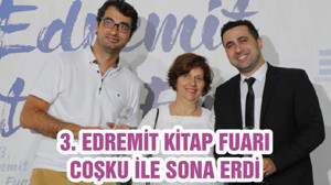 3. EDREMİT KİTAP FUARI COŞKU İLE SONA ERDİ