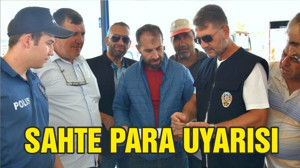 KURBAN PAZARINDA SAHTE PARA UYARISI
