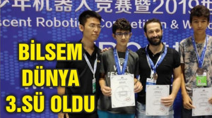 BİLSEM DÜNYA 3.SÜ OLDU
