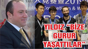 YILDIZ “BİZE BÜYÜK BİR GURUR YAŞATTILAR”