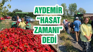 AYDEMİR “HASAT ZAMANI” DEDİ