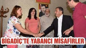 BİGADİÇ’TE YABANCI MİSAFİRLER