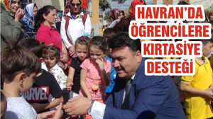 HAVRAN’DA ÖĞRENCİLERE KIRTASİYE DESTEĞİ