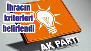 İhracın kriterleri belirlendi