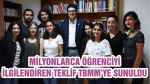 MİLYONLARCA ÖĞRENCİYİ İLGİLENDİREN TEKLİF TBMM’YE SUNULDU