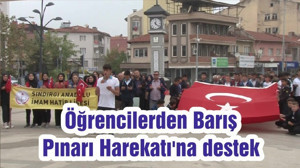 Öğrencilerden Barış Pınarı Harekatı'na destek