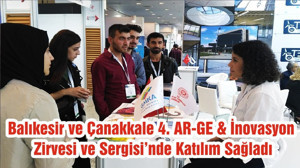 Balıkesir ve Çanakkale 4. AR-GE & İnovasyon Zirvesi ve Sergisi’nde Katılım Sağladı